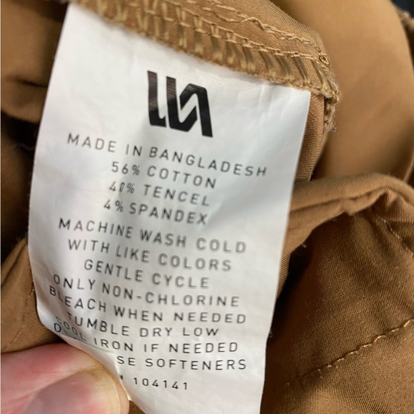 VRST Camel Tan Utility Jogger Drawstring Elastic Pants size Large - Picture 9 of 9